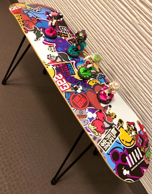 Nintendo 東京 スケートボードデッキ CROSSING SPLATOONおもちゃ/ぬいぐるみ