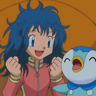 long hair, blue hair, solo, anime, anime girls, Pokémon, Dawn