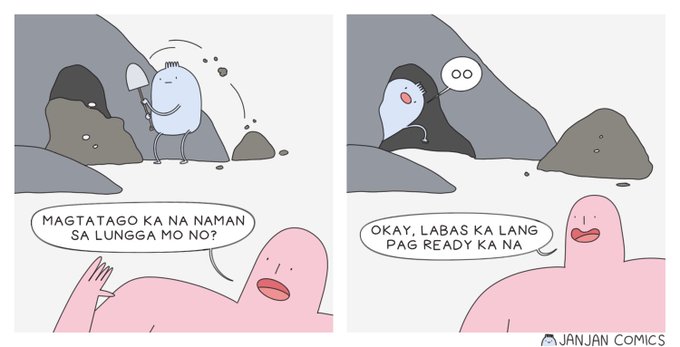Brb mga 1 month 🕳 」Janjan Comics 🍉 @ Sticker Con MNLの漫画