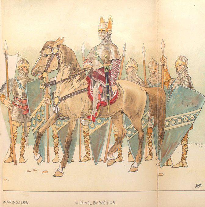 ビザンツ帝国に仕えた北欧の戦士団、ヴァリャーグ親衛隊(ヴァラング隊 